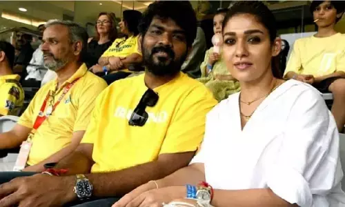 चेन्नई को सपोर्ट करने पति विग्नेश संग आईपीएल देखने पहुंचीं एक्ट्रेस नयनतारा, धोनी की एंट्री पर जमकर बजाईं तालीयां, वीडियो वायरल