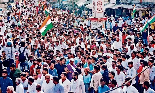 भाजपा ताकत के नशे में है, कांग्रेस हिंसा का मुकाबला गांधीवादी तरीके से करेगी