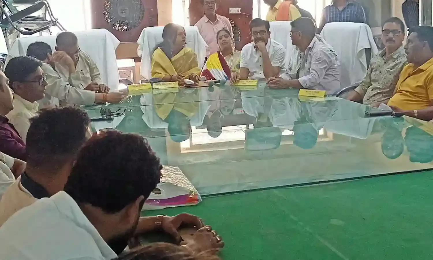 ट्रांसपोर्ट नगर बसाने सभी ने मिलाए सुर में सुर, योजना की कठिनाईयों पर हुई चर्चा