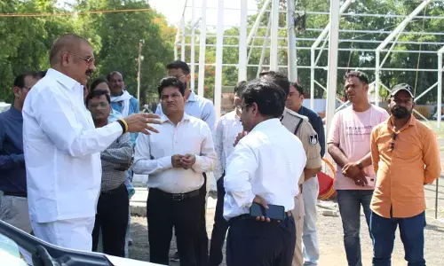 मध्यप्रदेश: राजस्व एवं परिवहन मंत्री ने अधिकारियों के साथ किया पीटीसी ग्राउंड का निरीक्षण