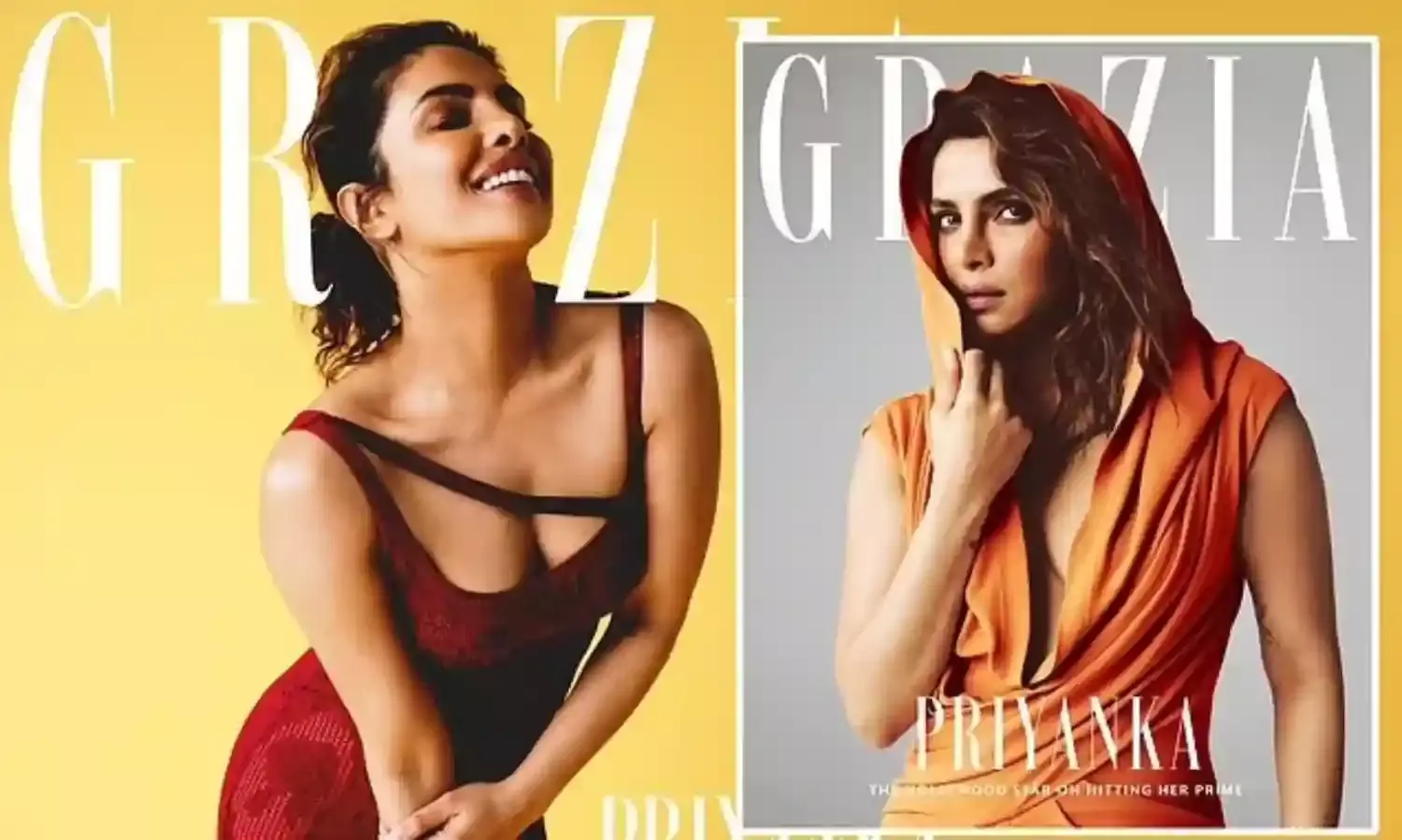 एक बार फिर छाईं देसी गर्ल प्रियंका चौपड़ा, ग्रेजिया मैगजीन के 12 कवर पेज पर नजर आईं एक्ट्रेस