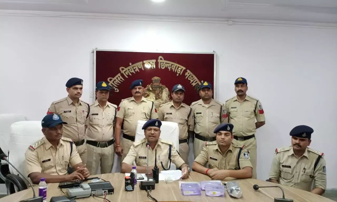 लूट के दो मामलों का खुलासा, बैतूल के निकले लुटेरे, गैंग के तीन बदमाश गिरफ्तार