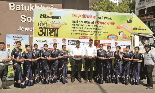 पक्षियों को जीवन दे रही है भास्कर की पहल छोटी सी आशा