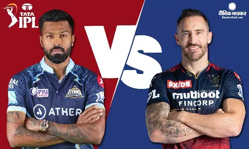 किंग कोहली के शतक पर भारी पड़ा प्रिंस गिल का शतक, करारी हार के साथ आरसीबी का सफर हुआ समाप्त किंग कोहली के शतक पर भारी पड़ा प्रिंस गिल का शतक, करारी हार के साथ आरसीबी का सफर हुआ समाप्त