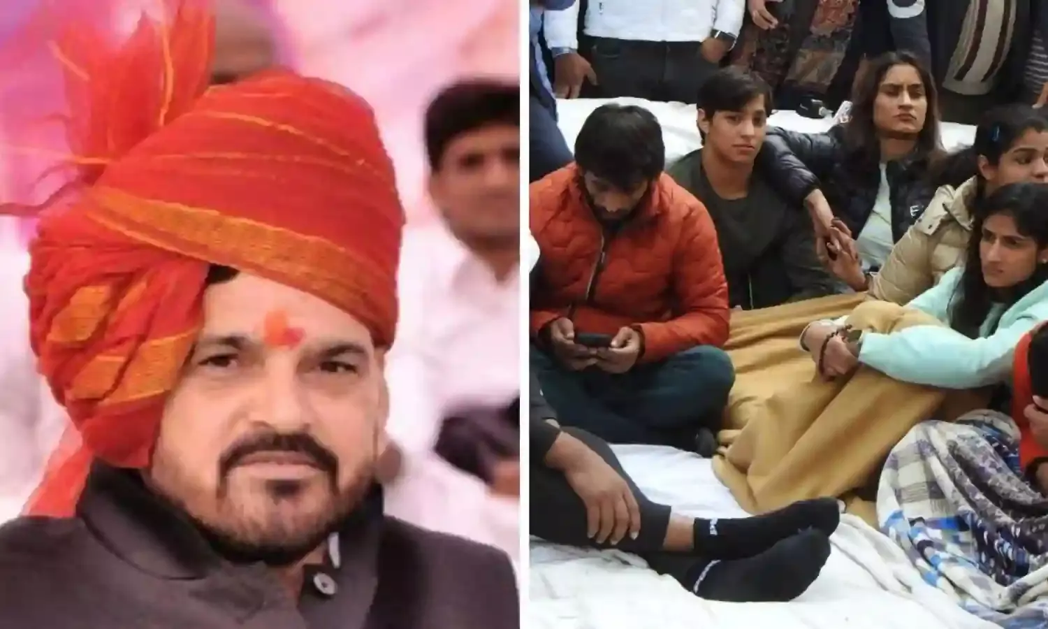 महिला पहलवान की मांग-  लाइव हो बृजभूषण शरण सिंह का नार्को टेस्ट, इंडिया गेट पर कैंडल मार्च