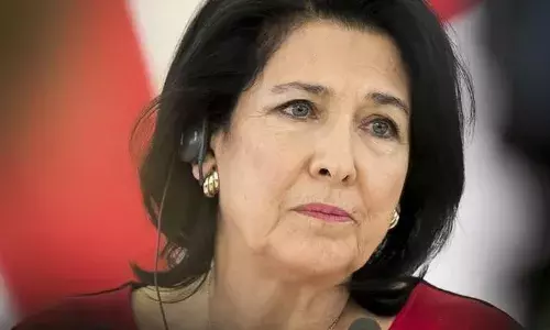 जॉर्जियाई एयरवेज ने अपने ही देश की राष्ट्रपति की यात्रा पर लगाया बैन जॉर्जियाई एयरवेज ने अपने ही देश की राष्ट्रपति की यात्रा पर लगाया बैन