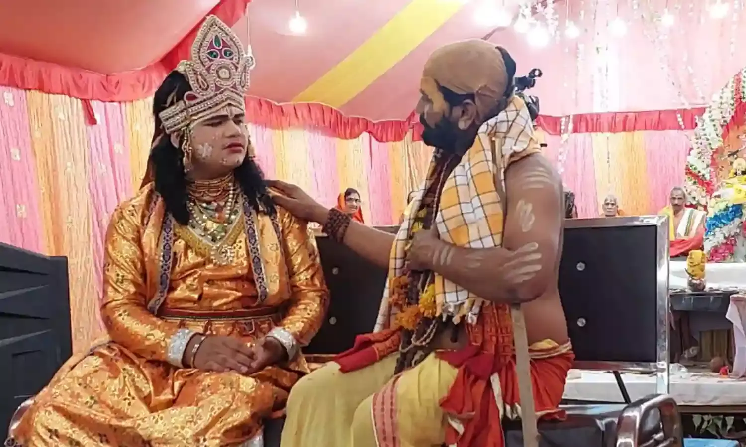 श्रीमद् भागवत कथा में आयोजित हुआ रूकमणि विवाह व सुदामा चरित्र