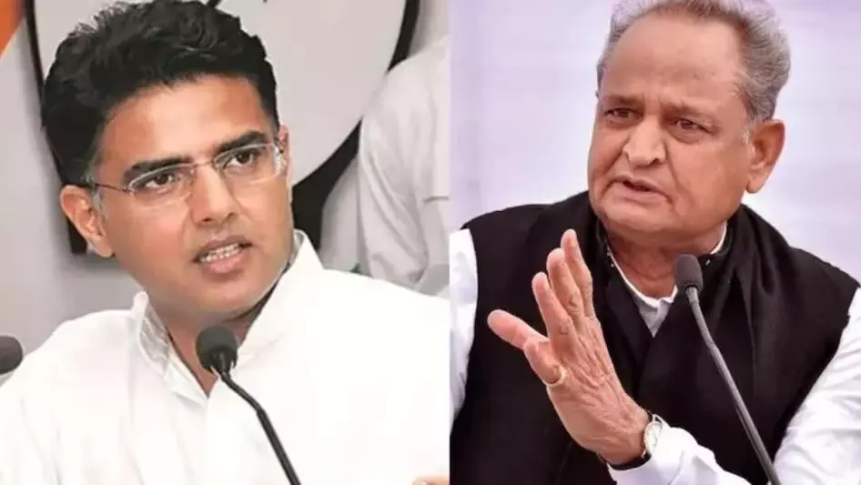 पायलट और गहलोत के बीच जारी सियासी जंग का होगा समाधान! पायलट और गहलोत के बीच जारी सियासी जंग का होगा समाधान!