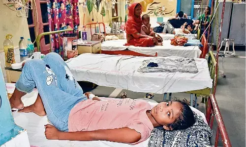 परेशानी: ओपीडी में रोजाना आ रहे 100 से अधिक बच्चे, 10 वर्ष से कम उम्र के बच्चे सबसे ज्यादा प्रभावित