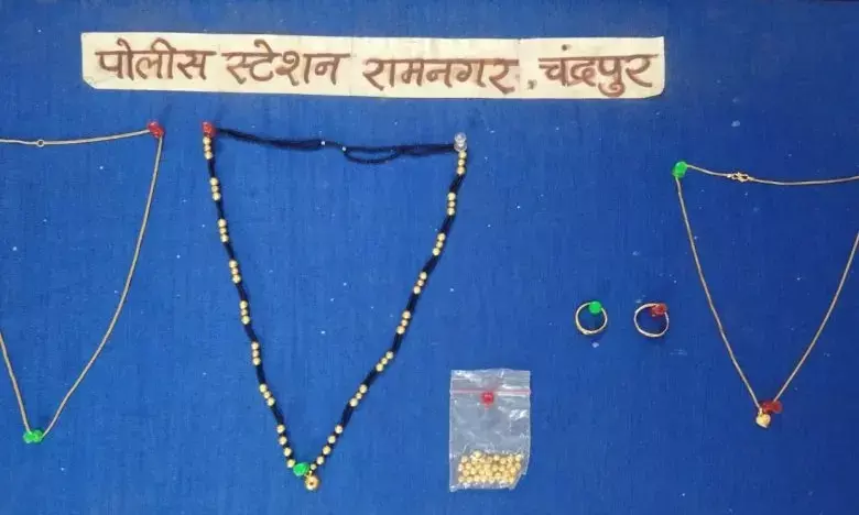 बंद मकान का ताला तोड़कर लाखों का माल उड़ाने वाले धराए