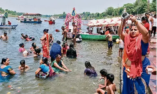 गंगा दशहरा: शहर भर में हुए धार्मिक अनुष्ठान