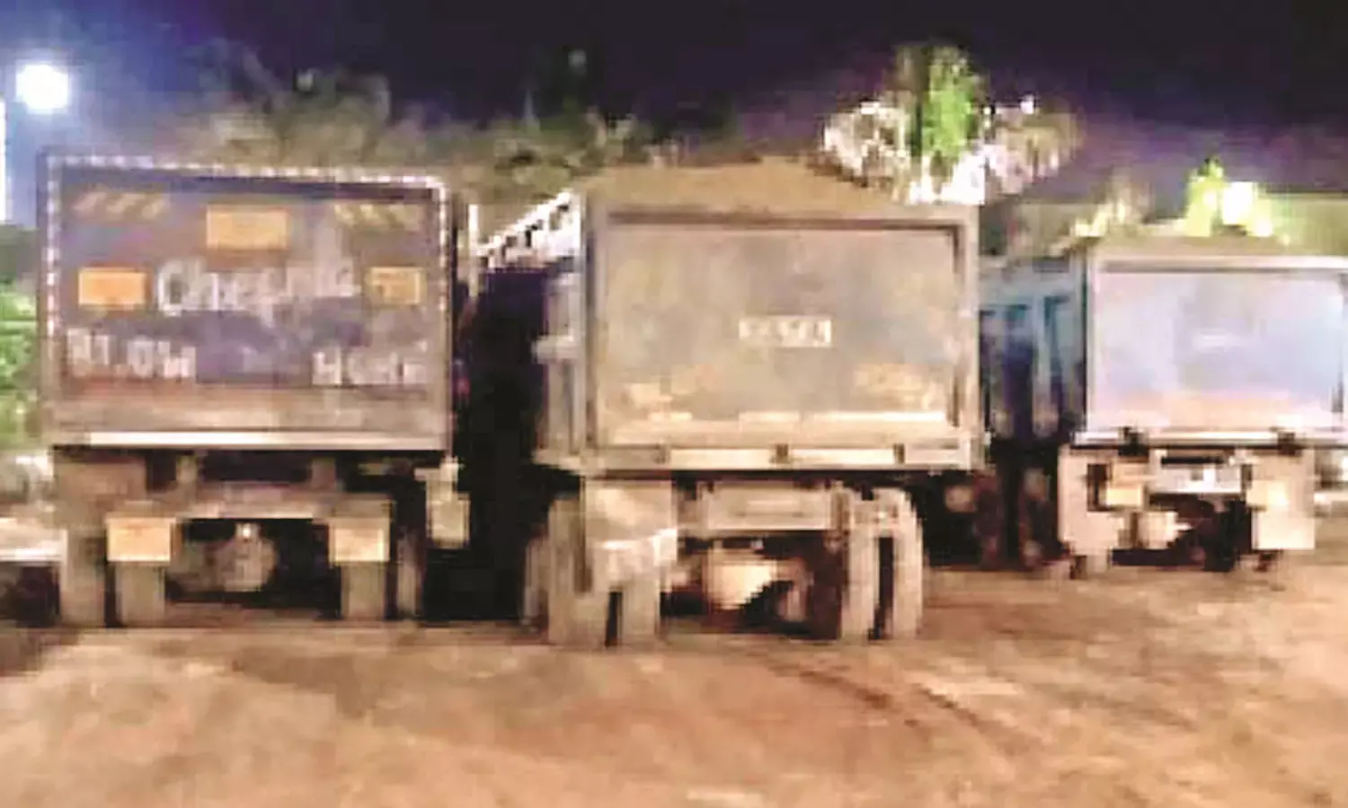 रेत तस्करी : 1 करोड़ 44 लाख का माल जब्त - 7 गिरफ्तार, 6 फरार