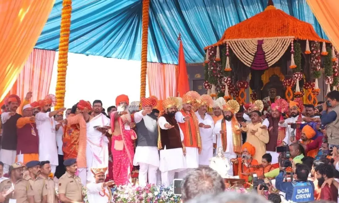 छत्रपति शिवाजी महाराज ने स्वराज्य का विजन दिया, समारोह में पीएम का वर्चुअल संदेश