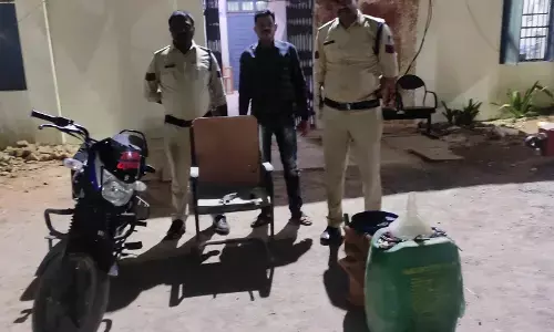 खडे ट्रक से डीजल चोरी के मामले में तीन गिरफ्तार