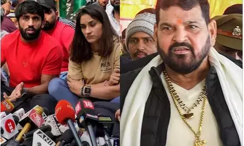 किसान-खाप पंचायत के साथ मिलकर लड़ाई लड़ने की तैयारी, पहलवान अब बुलाएंगे महापंचायत