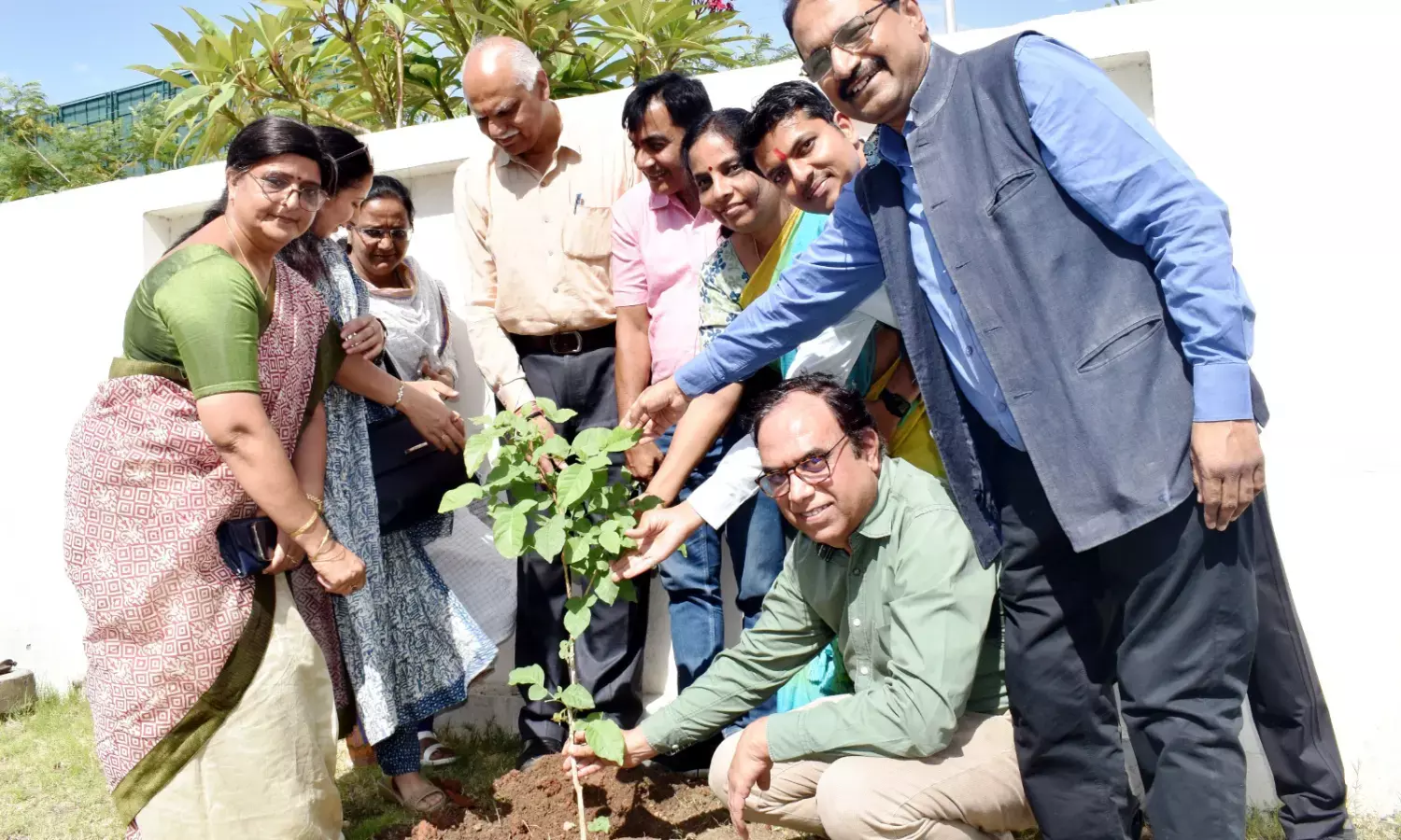 विश्व पर्यावरण दिवस पर कुलपति प्रो सुरेश ने किया पौधारोपण