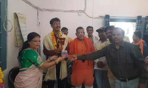 आईपीएस के लिए चयनित गोल्डी गुप्ता का शासकीय उत्कृष्ट विद्यालय में किया गया सम्मान आईपीएस के लिए चयनित गोल्डी गुप्ता का शासकीय उत्कृष्ट विद्यालय में किया गया सम्मान