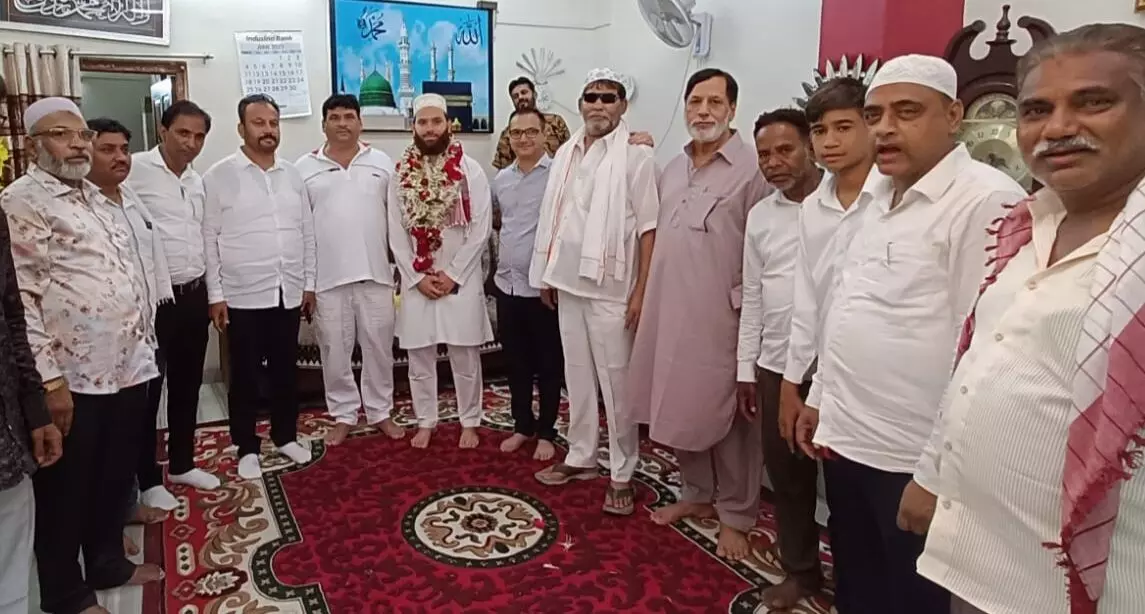 हज यात्रा : 858 यात्री जेद्दाह के लिए रवाना हज यात्रा : 858 यात्री जेद्दाह के लिए रवाना