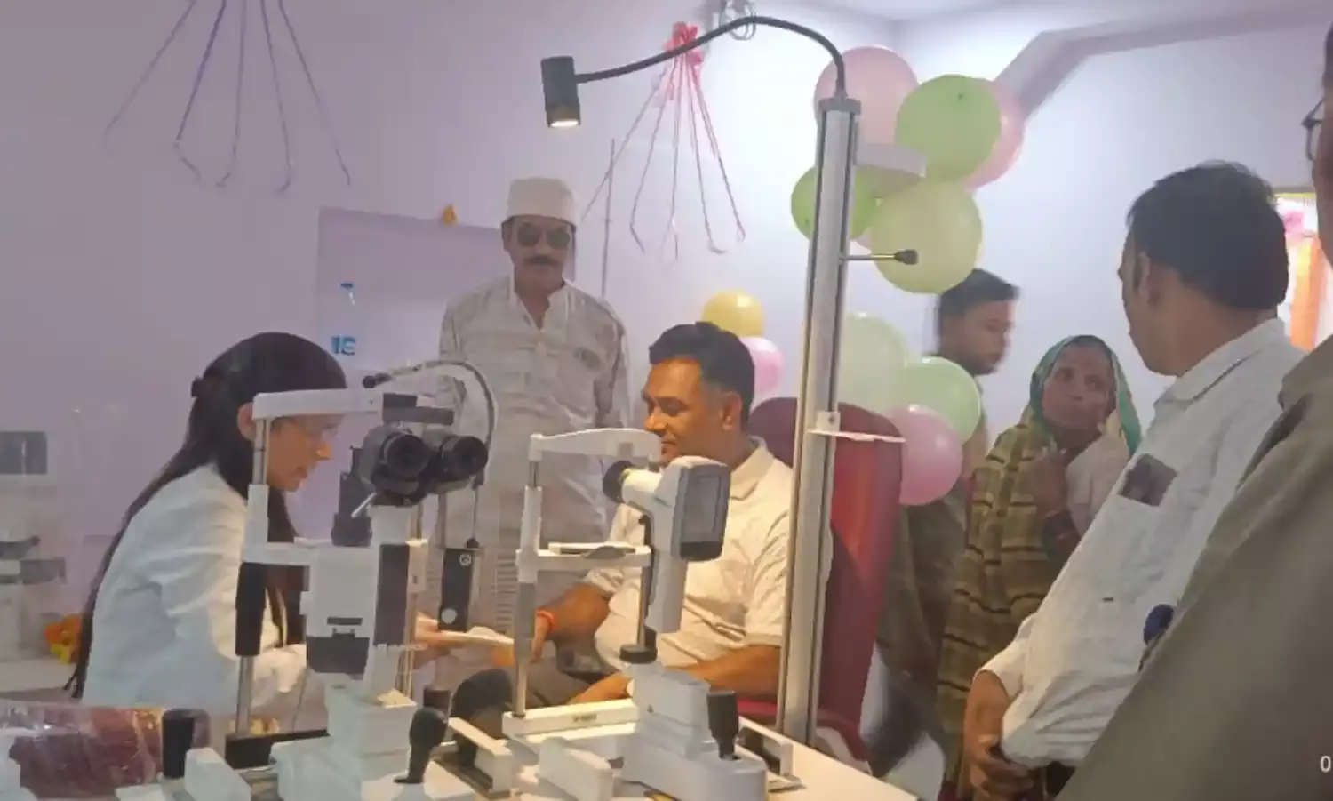 रैपुरा में चित्रकूट सद्गुरू नेत्र जांच केन्द्र का हुआ शुभारंभ