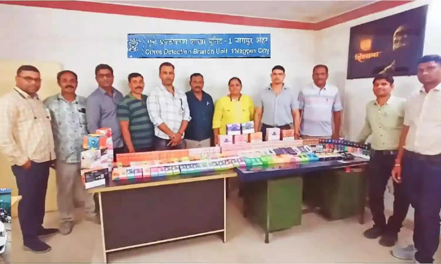 प्रतिबंधित ई सिगरेट के साथ आरोपी गिरफ्तार