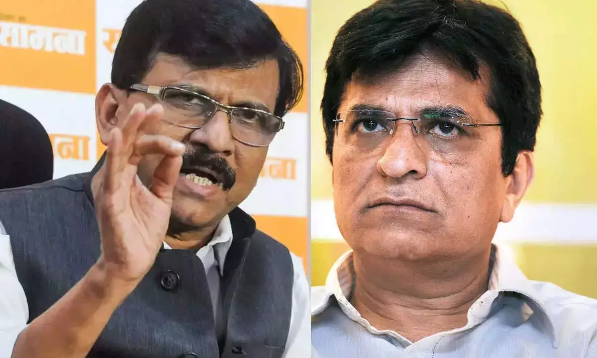 संजय राऊत ने किरीट सोमैया के खिलाफ दर्ज कराया मानहानि का मुकदमा