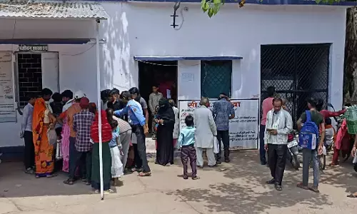 अजयगढ़ अस्पताल में डॉक्टर नहीं होने से हुआ हंगामा