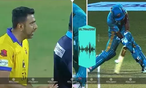 एक ही गेंद पर आर अश्विन ने लिया दूसरी बार रिव्यू, फिर भी अंपायर ने नहीं बदला अपना फैसला एक ही गेंद पर आर अश्विन ने लिया दूसरी बार रिव्यू, फिर भी अंपायर ने नहीं बदला अपना फैसला