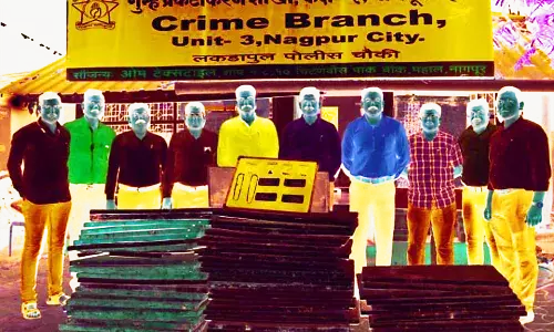 मकान का ताला तोड़कर लोहे के तराफे किए चोरी