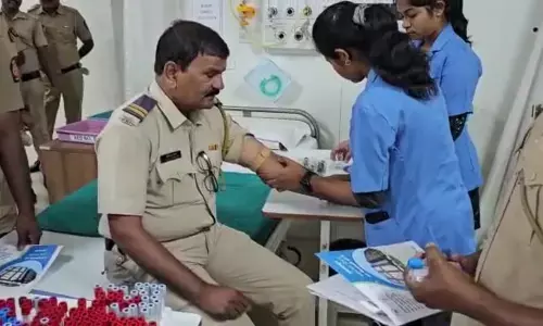 पुलिस जवानों की तैयार हो रही डिजिटल हेल्थ फाइल पुलिस जवानों की तैयार हो रही डिजिटल हेल्थ फाइल