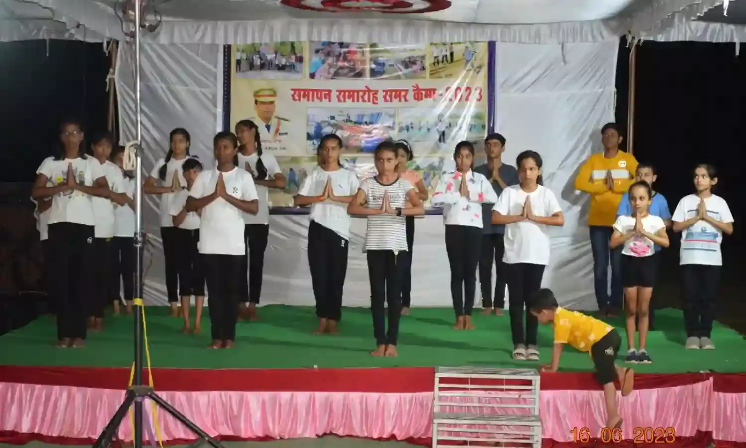 पुलिस लाइन में हुआ ग्रीष्मकालीन प्रशिक्षण शिविार का समापन