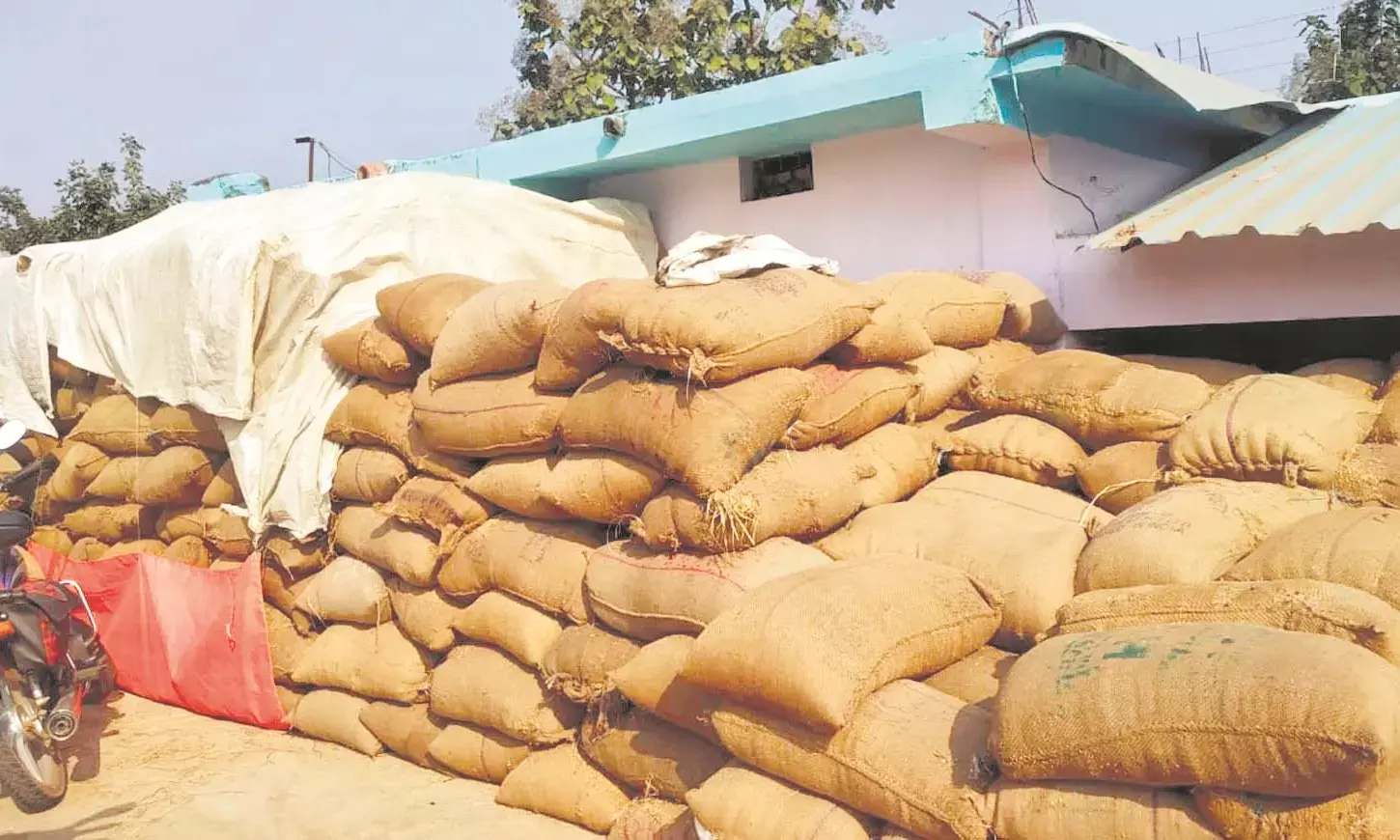 लड़खड़ाई धान खरीदी, जानिए - केंद्रों पर क्यों पड़ा है हजारों किसानों का धान