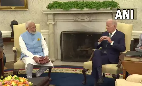 अमेरिका भारत का सबसे बड़ा ट्रेड पार्टनर....., मीटिंग के बाद दोनों राष्ट्र अध्यक्षों ने किया संयुक्त प्रेस कॉन्फ्रेंस