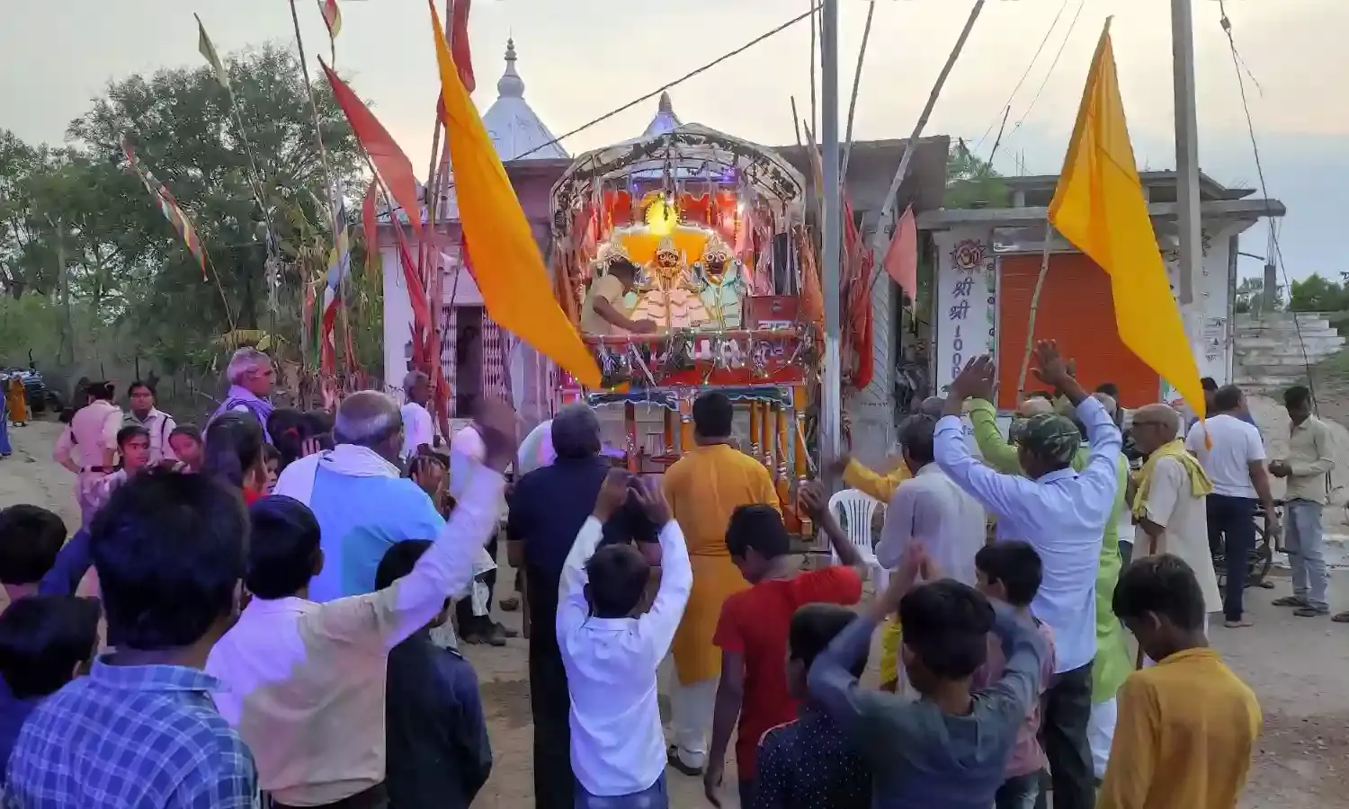 पवई में तीन दिवसीय रथयात्रा महोत्सव कार्यक्रम संपन्न
