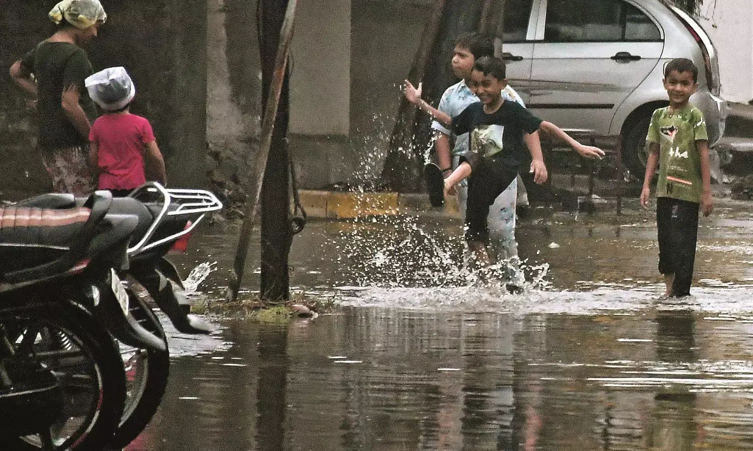 24 घंटे में हुई 49.4 मिमी बारिश, बारिश ने दी गर्मी से राहत