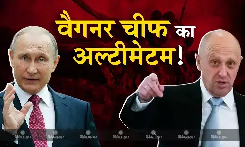 राष्ट्रपति पुतिन के खिलाफ वैगनर समूह ने खोला मोर्चा, शहर में दिखने लगे टैंक और बख्तरबंद गाड़ियां, कौन है ये शख्स? राष्ट्रपति पुतिन के खिलाफ वैगनर समूह ने खोला मोर्चा, शहर में दिखने लगे टैंक और बख्तरबंद गाड़ियां, कौन है ये शख्स?