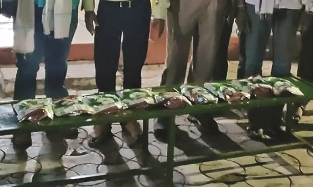 धामनगांव रेलवे में नकली बीज के 10 बैग जब्त, पुलिस को चकमा देकर भागा विक्रेता