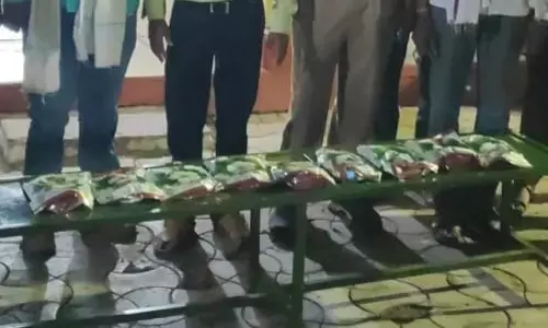 धामनगांव रेलवे में नकली बीज के 10 बैग जब्त