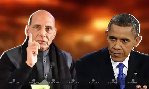 बराक ओबामा के बयान पर रक्षा मंत्री राजनाथ ने किया पटलवार, दिलाई मुस्लिम देशों पर किए गए हमले की याद