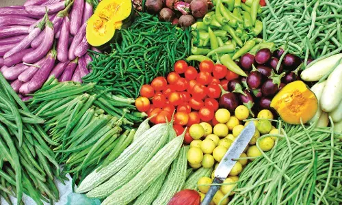 सब्जियों के दाम में उछाल- टमाटर 100, हरा धनिया 200 रुपए किलो सब्जियों के दाम में उछाल- टमाटर 100, हरा धनिया 200 रुपए किलो