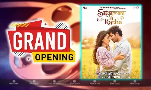 कार्तिक-कियारा की फिल्म सत्यप्रेम की कथा को मिली शानदार ऑपनिंग, क्या बनेगी कार्तिक की दूसरी हिट ! कार्तिक-कियारा की फिल्म सत्यप्रेम की कथा को मिली शानदार ऑपनिंग, क्या बनेगी कार्तिक की दूसरी हिट !