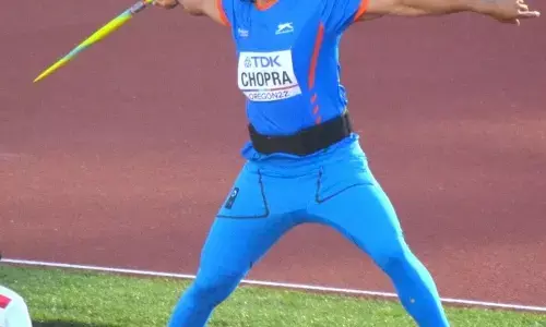 अनुराग ठाकुर, अभिनव बिंद्रा ने नीरज चोपड़ा की सराहना की