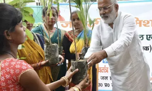 यूपी में हर घर जल योजना का 50 फीसदी का आंकड़ा पार यूपी में हर घर जल योजना का 50 फीसदी का आंकड़ा पार