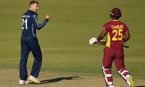 वर्ल्डकप क्वालियफार में हुआ बड़ा उलटफेर, स्कॉटलैंड से हारकर बाहर हुई दो बार की चैपिंयन वेस्टइंडीज वर्ल्डकप क्वालियफार में हुआ बड़ा उलटफेर, स्कॉटलैंड से हारकर बाहर हुई दो बार की चैपिंयन वेस्टइंडीज