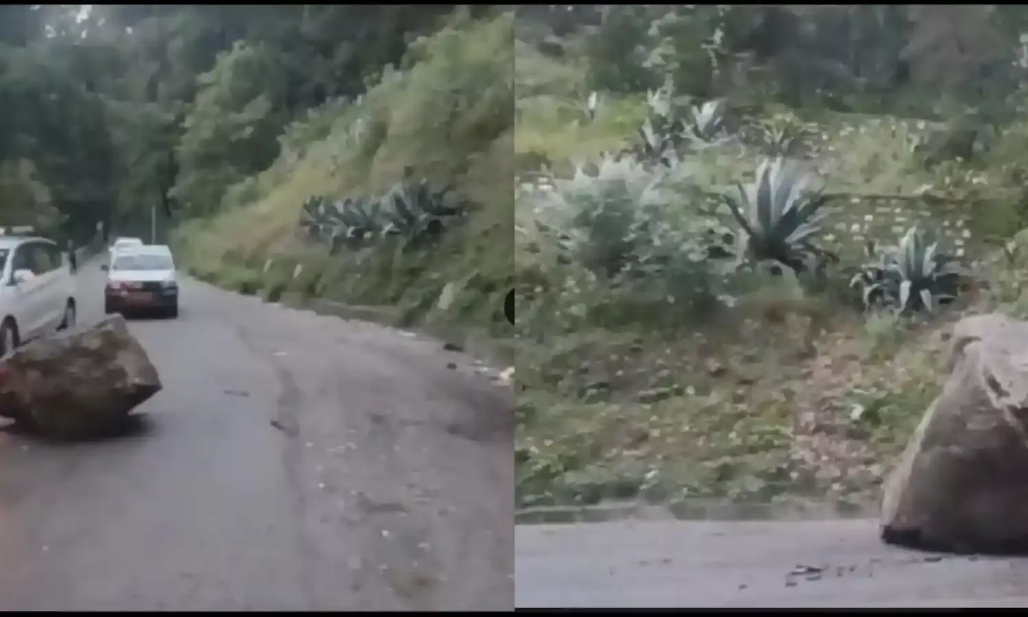 नैनीताल : चाइना पीक की पहाड़ी में लगातार भूस्खलन से दहशत