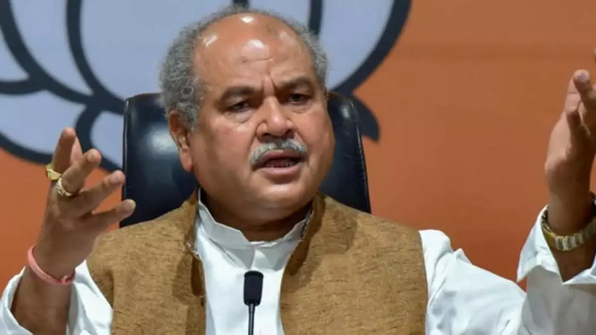देश की खाद्य सुरक्षा हासिल करने में आईसीएआर का योगदान महत्वपूर्ण - तोमर