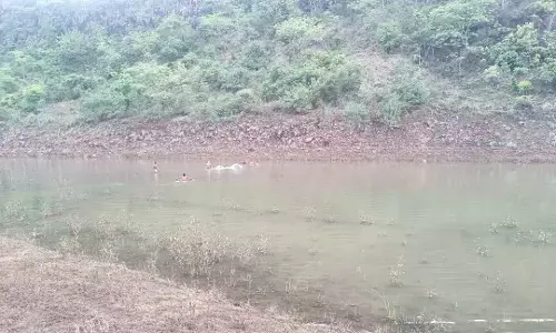 मंधान नदी में अचानक बहाव तेज होने पर १ बुजुर्ग सहित दो बहने बह गई मंधान नदी में अचानक बहाव तेज होने पर १ बुजुर्ग सहित दो बहने बह गई