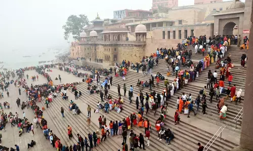 वाराणसी : ‘दशाश्वमेध मॉडल’ का होगा विस्तार, छह घाटों पर बनेंगे फ्लोटिंग चेंजिंग रूम वाराणसी : ‘दशाश्वमेध मॉडल’ का होगा विस्तार, छह घाटों पर बनेंगे फ्लोटिंग चेंजिंग रूम