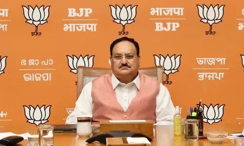 जेपी नड्डा ने मोदी सरकार के मंत्री सिंधिया, मंडाविया और पटेल से की अलग-अलग मुलाकात