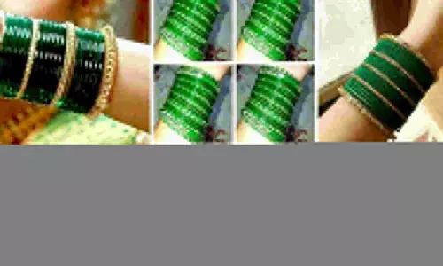 इन दिनों ट्रेंड में है ये हरी चूड़ी और कंगन, सावन में जरूर करें इन्हें अपने श्रृंगार में शामिल इन दिनों ट्रेंड में है ये हरी चूड़ी और कंगन, सावन में जरूर करें इन्हें अपने श्रृंगार में शामिल