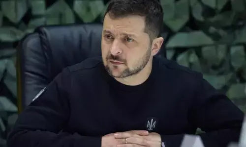 चेक गणराज्य के दौरे पर ज़ेलेन्स्की चेक गणराज्य के दौरे पर ज़ेलेन्स्की